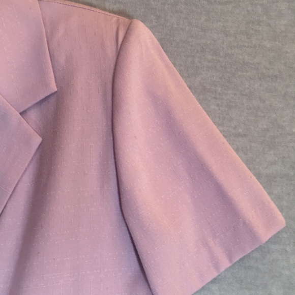 F. T. STUDIO New With Tags Office Career Linen-Like Machine Washable Blazer - Picture 5 of 15